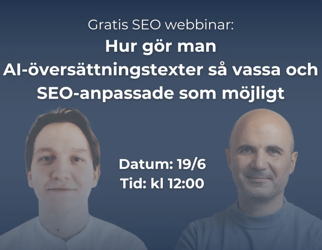 Contentor Adrelevance SEO webinar